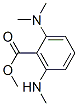 Benzoic acid, 2-(dimethylamino)-6-(methylamino)-, methyl ester (9CI) 结构式