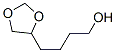 4-(1,3-dioxolan-4-yl)butan-1-ol 结构式