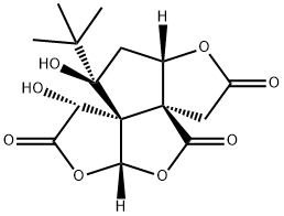 白果内酯 结构式