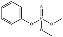 O,O-Dimethyl O-phenyl phosphorothioate 结构式