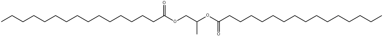 1,2-丙二醇二棕榈酸酯 结构式