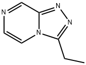 3-乙基-[1,2,4]三唑并[4,3-A]吡嗪 结构式