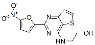 4-[(2-Hydroxyethyl)amino]-2-(5-nitro-2-furyl)thieno[3,2-d]pyrimidine 结构式