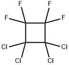 1,1,2,2-四氯四氟环丁烷 结构式
