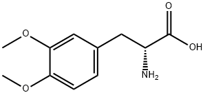 3,4-二甲氧基苯丙氨酸 结构式