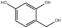 2,4-二羟基苄醇 结构式
