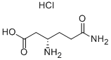 (S)-3-氨基己二酸 6-酰胺 盐酸盐 结构式