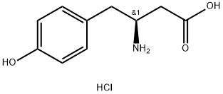 L-BETA-高酪氨酸盐酸盐 结构式