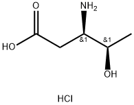 L-BATA-高苏氨酸盐酸盐 结构式