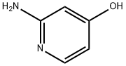 2-氨基-4-羟基吡啶 结构式