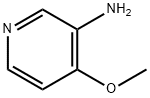 3-氨基-4-甲氧基吡啶 结构式