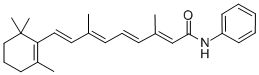 N-phenylretinamide 结构式