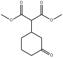 2-(3-OXO-CYCLOHEXYL)-MALONIC ACID DIMETHYL ESTER 结构式