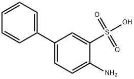 4-AMINOBIPHENYL-3-SULFONIC ACID 结构式