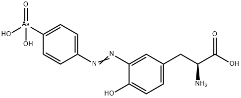 tyrosine-4-azobenzenearsonate 结构式
