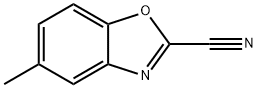 2-Benzoxazolecarbonitrile,  5-methyl- 结构式