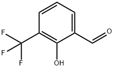 3-(三氟甲基)水杨醛 结构式