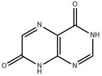 蝶啶-4,7(3H,8H)-二酮 结构式
