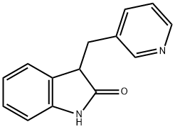 3-(pyridin-3-yl-methyl)indolin-2-one 结构式