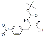 N-BOC-S-4-硝基苯甘氨酸 结构式