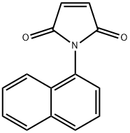 1-(1-萘基)-1H-吡咯-2,5-二酮 结构式