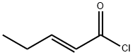 (E)-戊-2-烯酰氯 结构式