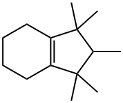 2,3,4,5,6,7-hexahydro-1,1,2,3,3-pentamethyl-1H-indene 结构式