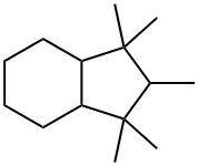 octahydro-1,1,2,3,3-pentamethyl-1H-indene 结构式