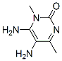2(1H)-Pyrimidinone,  5,6-diamino-1,4-dimethyl- 结构式