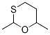 2,6-Dimethyl-1,3-oxathiane 结构式