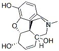 17-Methyl-4,5α-epoxy-7,8-didehydromorphinan-3,6α,14-triol 结构式
