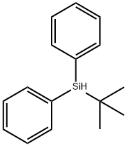 叔丁基二苯基硅烷 结构式