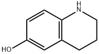 6-羟基-1,2,3,4-四氢喹啉 结构式