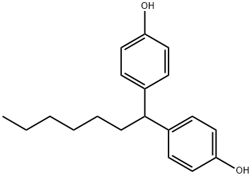 4-[7-(4-羟基苯基)庚基]苯酚 结构式