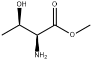 L-苏氨酸甲酯 结构式