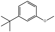 1-叔丁基-3-甲氧基苯 结构式