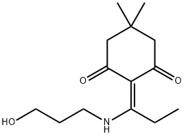 3-[(4,4-DIMETHYL-2,6-DIOXOCYCLOHEX-1-YLIDENE)ETHYL-AMINO]-PROPANOL 结构式