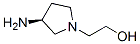 1-Pyrrolidineethanol,3-amino-,(3S)-(9CI) 结构式