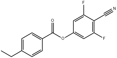 4-Cyano-3,5-difluorophenyl4-ethylbenzoate