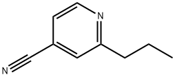 4-氰基-2-丙基吡啶 结构式