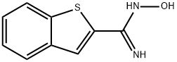 Benzo[b]thiophene-2-carboximidamide,N-hydroxy- 结构式