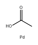乙酸钯 结构式