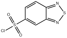 2,1,3-苯并噻二唑-5-磺酰氯 结构式