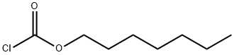 氯甲酸正庚酯 结构式