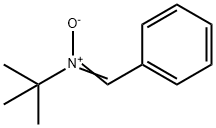 N-叔丁基-#-苯基硝酮 结构式
