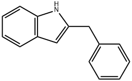 2-苄基吲哚 结构式