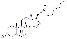 雄诺龙庚酸酯 结构式