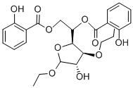 水杨丙苷 结构式