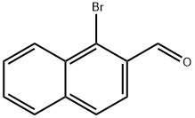 1-溴-2-萘甲醛 结构式