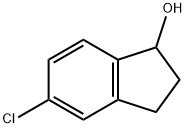 5-氯-2,3-二氢-1H-茚-1-醇 结构式